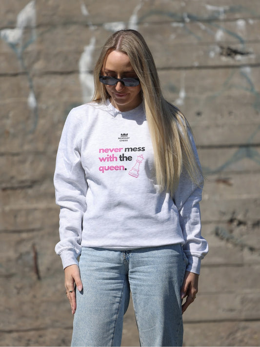 Never mess with the Queen sweater