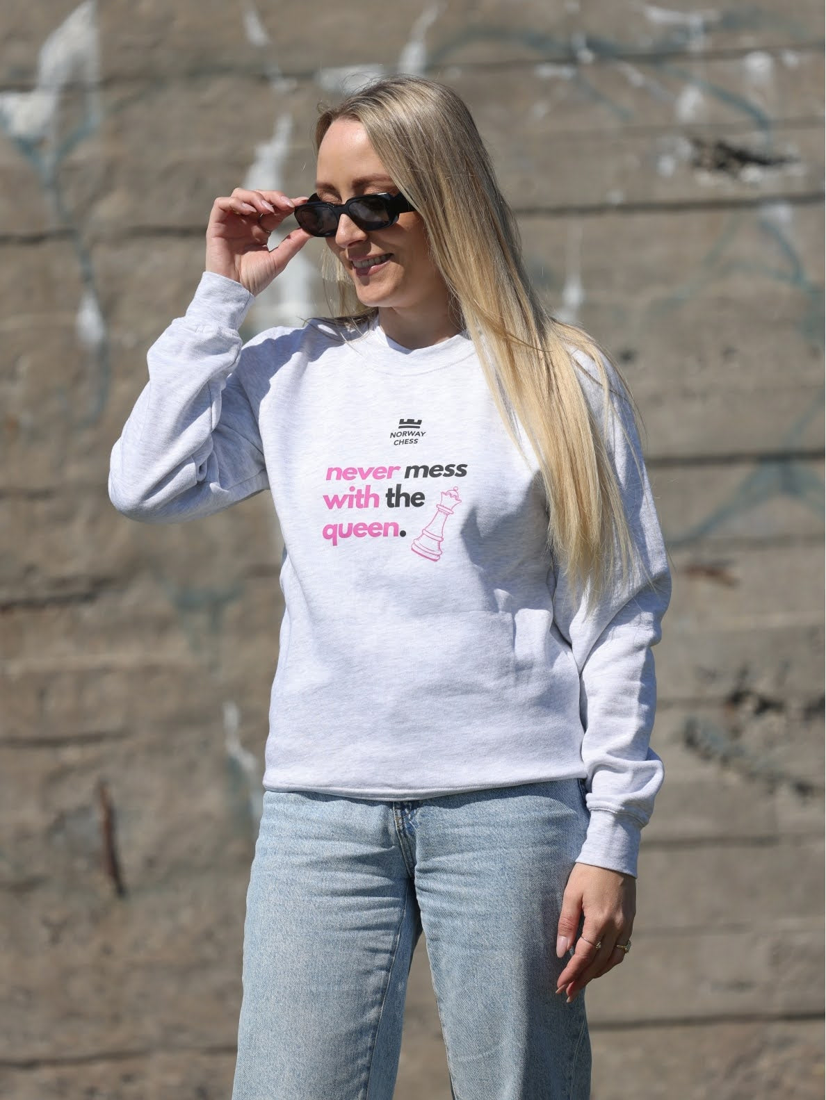 Never mess with the Queen sweater