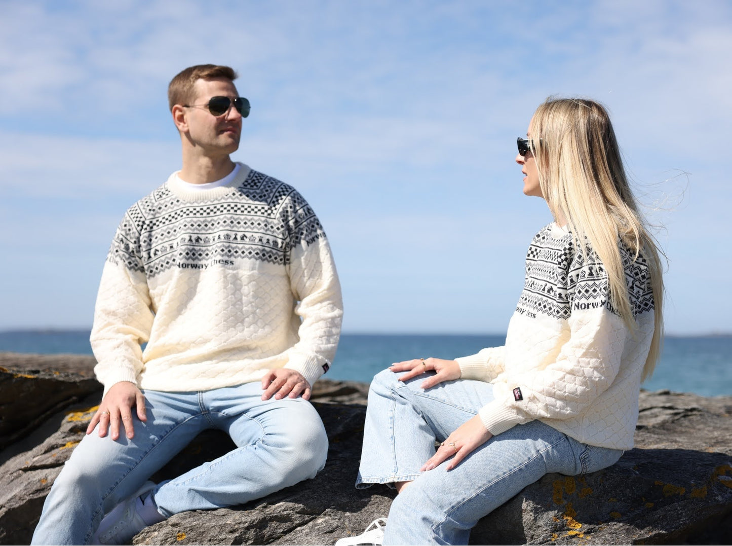 Norway Chess Wool Sweater