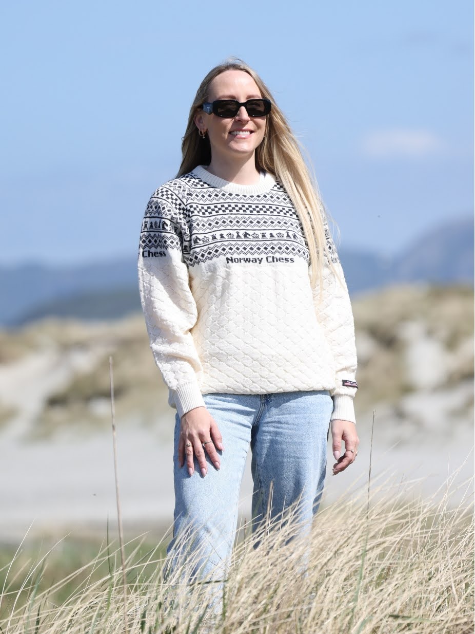 Norway Chess Wool Sweater