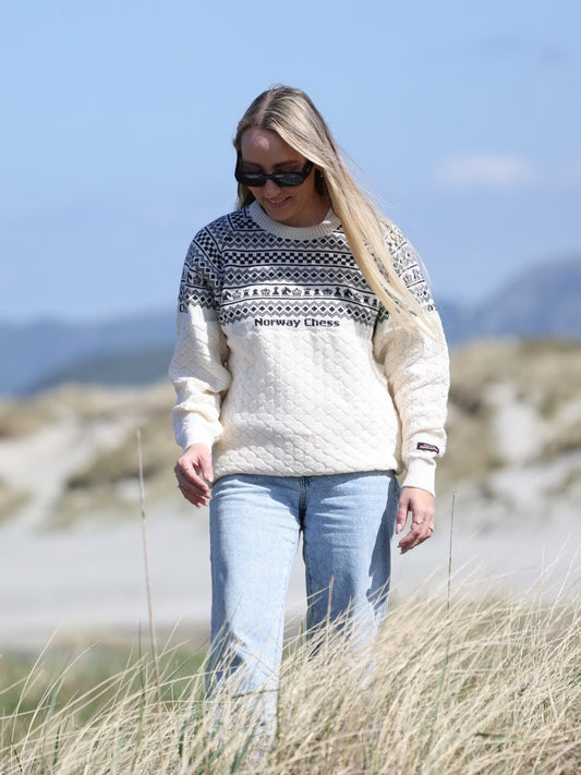Norway Chess Wool Sweater