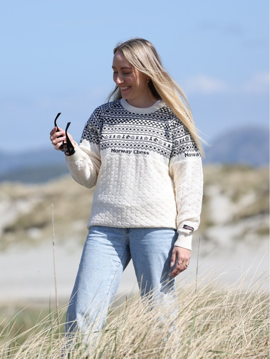 Norway Chess Wool Sweater